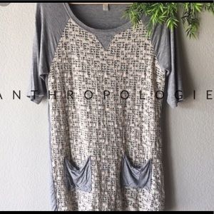 Anthropologie Top Sz L
